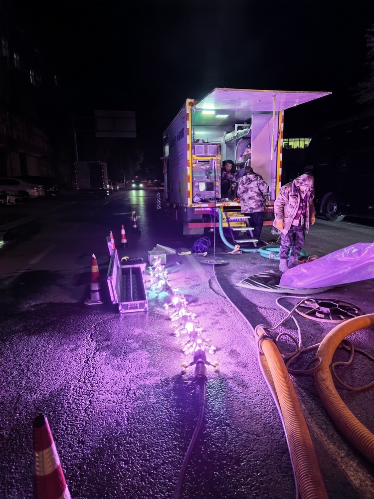 梁河管道非开挖修复