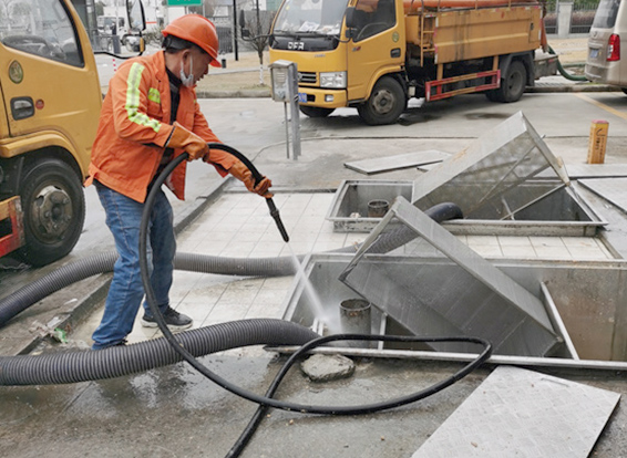 梁河隔油池清理