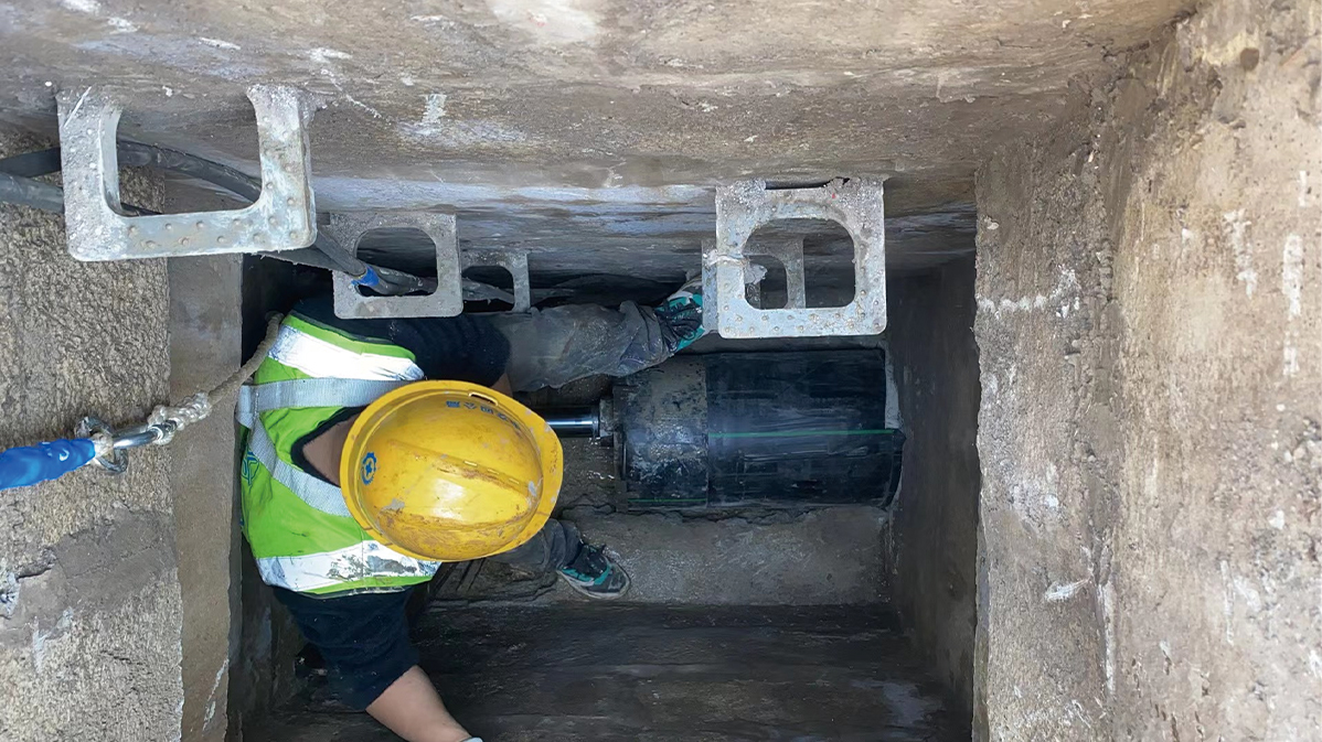 梁河HDPE短管内衬法